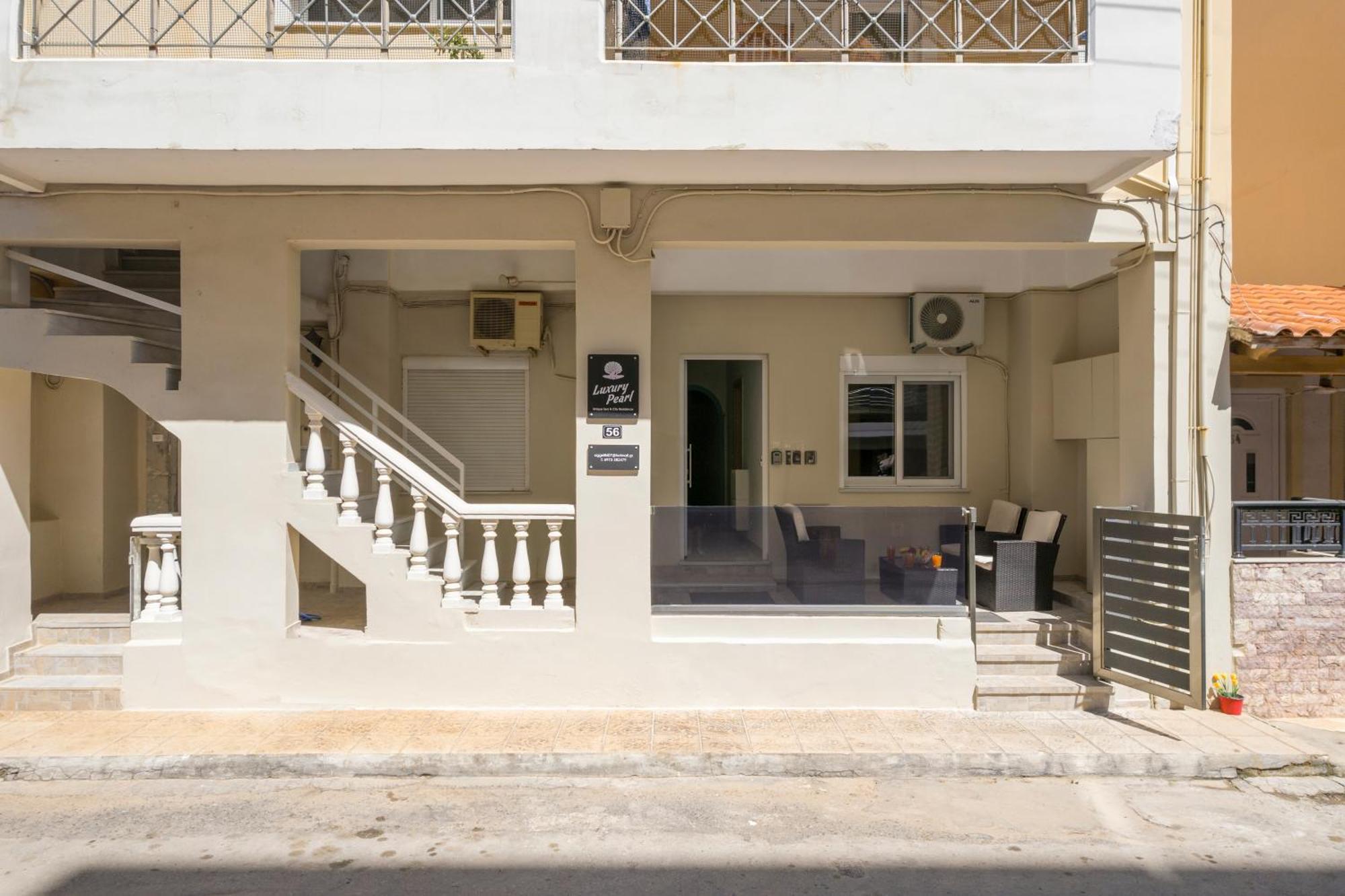 Luxury Pearl, Steps To The Beach خانيا المظهر الخارجي الصورة